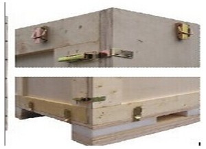 可拆卸膠合板減震搭扣箱(拆卸顯示)