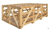 大型实木框架箱